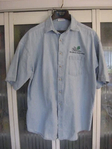 NATURE CONSERVANCY BLUE SHORT SLEEVE STAFF SHIRT Size L - Picture 1 of 5