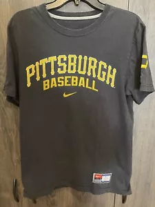 NIKE PITTSBURGH PIRATES MLB BASEBALL TEE T-SHIRT Herren Small schwarz - Bild 1 von 5