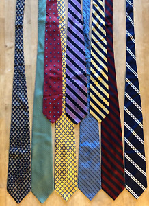 Brooks Brothers Neckties Ties Lot of 9 - Made in USA