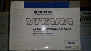 SUZUKI VITARA BETRIEBSANLEITUNG BORDBUCH BORDHEFT GEBRAUCHT - Bild 1 von 2