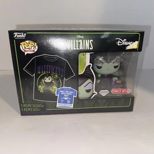 Funko POP! & Tee Villains Maleficent Disney Shirt & Figure Size Small (ML) - Picture 1 of 6
