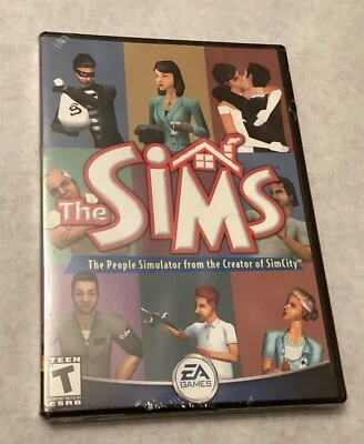 The Sims 1 People Simulator Original PC Game 2000 2002 EA, New Sealed - Image 1 of 4