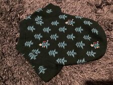 Brandneu mit Etikett neu Fettgesicht Hund Weihnachtspullover - M - grün - Wolle Baumwollmischung