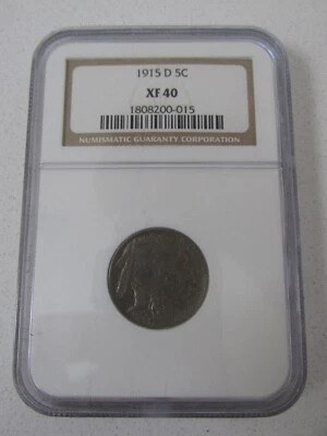 1915-D Buffalo Nickel NGC XF40 - Image 1 of 4