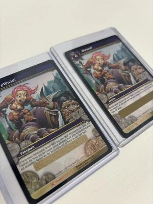 Flag Siegesflagge wow tcg loot card new unscratched World Of Warcraft Toy - Bild 1 von 2