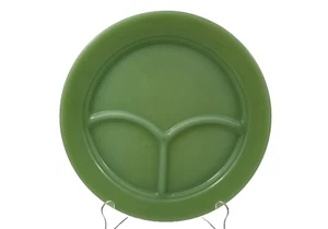 Fire King Jadeite Divided/Sectioned Restaurant Plate 9 5/8 Vintage Collectible - Picture 1 of 5