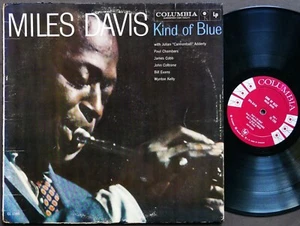 MILES DAVIS JOHN COLTRANE Kind Of Blue LP COLUMBIA CL 1355 CANADA 1959 DG MONO - Picture 1 of 2
