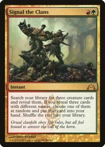 Gatecrash Signal the Clans MTG Magic the Gathering NM - Picture 1 of 1