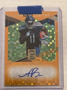 2019 Panini Donruss elite FOTL A.J. Brown /10 auto Tennessee Titans - Picture 1 of 2