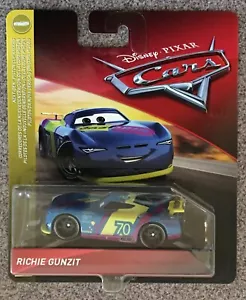 DISNEY PIXAR CARS Next-Gen RACERS RICHIE GUNZIT Mattel FLL85 - Picture 1 of 2