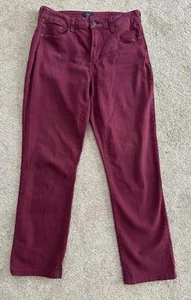 NYDJ Straight Leg Jeans weinrot Gr. 8 - Bild 1 von 6