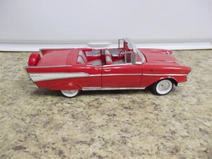 Ertl 1957 Chevrolet Bel Air Die Cast Metal Convertible Car 1/18 Out of Box - Picture 1 of 10