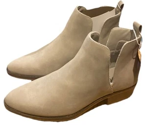 Serra Stiefel Damen 8 Stiefeletten taupe Wildleder Blockabsatz - Bild 1 von 11