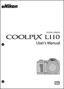 Nikon CoolPix L110 Digital Camera User Guide Instruction  Manual - Picture 1 of 1
