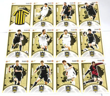2009-10 SELECT A-LEAGUE TRADING CARD FULL BASE TEAM SET WELLINGTON (12)