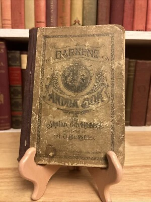 Barnens Andra Bok ~ 1893 ~Antique Swedish Childrens' Book Illustrated HC - Image 1 of 4