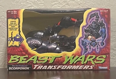 SCORPONOK TRANSFORMERS BEAST WARS - 1996 (Kenner/Hasbro) - VINTAGE NEW UNSEALED - Image 1 of 4