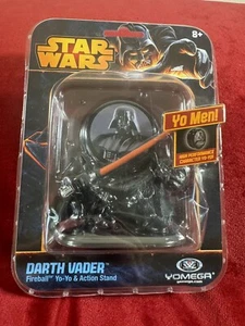 Star Wars Darth Vader Fireball Yo-Yo & Action Stand Yoyo Yo Men Yomega **NEW** - Picture 1 of 3