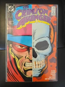 VTG CRIMSON AVENGER #4 September 1988 DC Comics FAST FREE SHIPPING - Picture 1 of 2