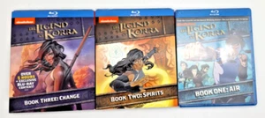 THE LEGEND OF KORRA: BOOK 1-3 Blu-ray & DVD 2 Disc Sets NEW Sealed Limited Ed. - Picture 1 of 2
