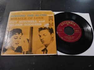 Guy Mitchell / Eileen Rodgers VG Original 45RPM EP Record & Pic Sleeve 1956 - Picture 1 of 6