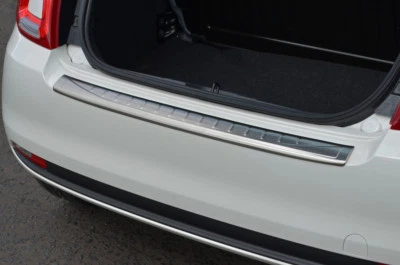 Protector de parachoques trasero acero cepillado para Fiat 500 (2007) Foto 1 de 4