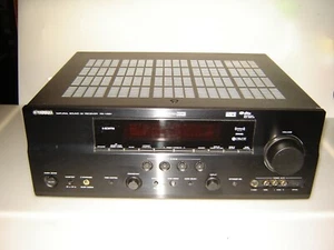 Yamaha RX V661 7.1 Channel 90 Watt Receiver Black Model  - Picture 1 of 8