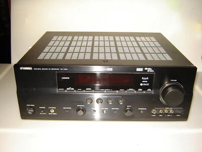 Yamaha RX V661 7.1 Channel 90 Watt Receiver Black Model  - Image 1 of 4