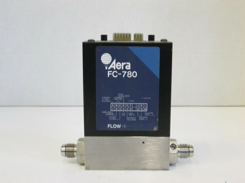 Aera FC-780 Mass Flow Controller SIH2CL2, 50 SCCM, Refurbished - Image 1 of 3