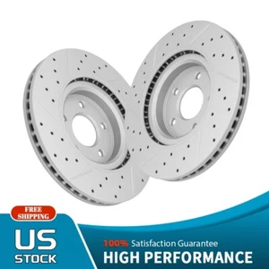 Front Brake Rotors for Nissan Pathfinder Murano Infiniti JX35 Q50 Q60 QX50 QX60 - Picture 1 of 9