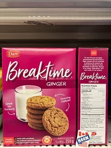 AiWaWa CA, DARE Breaktime Ginger Cookies, 250g - Picture 1 of 16