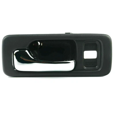 New Front Driver Side Gray Interior Door Handle For 1990-1993 Honda Accord Sedan - Imagem 1 de 4