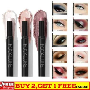 FOCALLURE Penna Stick Ombretto Shimmer Durevole Trucco Bellezza Cosmetici Impermeabile - Foto 1 di 24