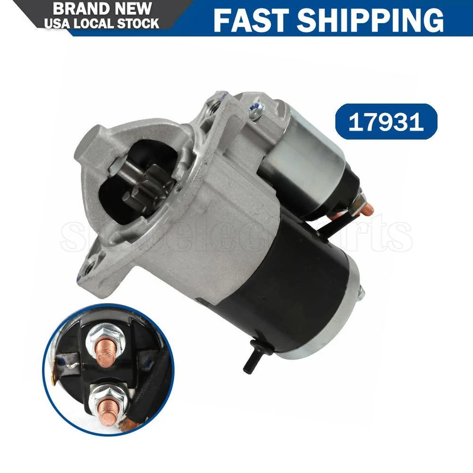 Starter for Mitsubishi Eclipse 2006-2012 Outlander Lancer 2004-2006 17931 Foto 1 de 4