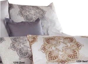 Curt Bauer Mako Satin Kissenbezug Karima Größe: 40x80 - Bild 1 von 5