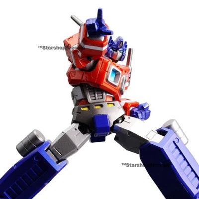 TRANSFORMERS - Legacy Revoltech N.008 Optimus Prime Action Figure Kaiyodo - Immagine 1 di 4