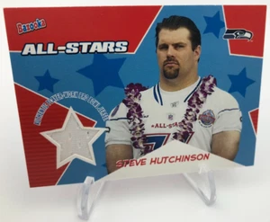 STEVE HUTCHINSON JERSEY 2005 Topps BAZOOKA Original Relic Card SEAHAWKS MICHIGAN - Bild 1 von 5