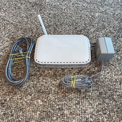 Netgear WGT624 V3 4 Port 108 Mbps Wireless Firewall Router w/Power Cord - Image 1 of 2