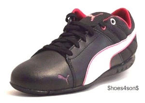 Tenis informales para mujer Puma Racing Cat 1.1, negras/blancas/cereza, 7.5 M EE. UU. - Imagen 1 de 8
