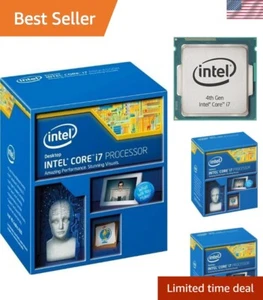 Intel Core i7-4790 4GHz Quad-Core CPU - 8MB Cache, LGA 1150 Socket - Picture 1 of 8