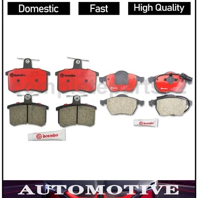 Комплект дисковых тормозных колодок подходит для Audi A4 Quattro Brembo 1999-2002 годов выпуска 2 шт. - Изображение 1 из 3