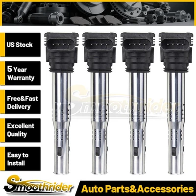Bobina de encendido Spectra Premium 4 piezas para Audi A3 2005-2009 2010 2011 2012 2013 Foto 1 de 4