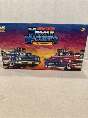 69 Camaro Action Muscle Machines #48 caixa fechada - Imagem 1 de 4