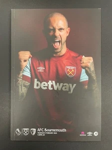 2023/24 West Ham United V Bournemouth 01-02-2024 Premier League - Imagen 1 de 1