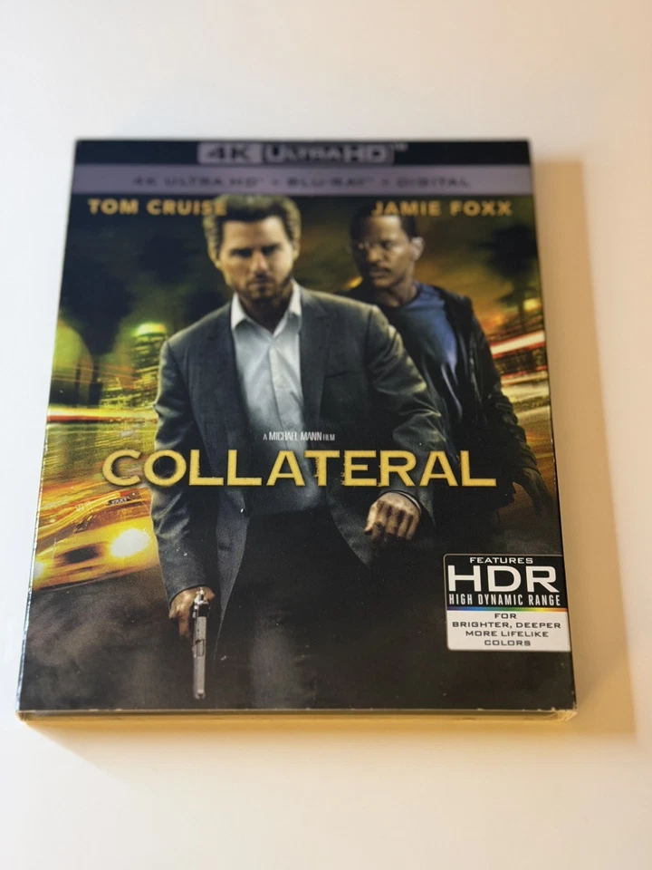 Collateral - 4K UHD / Blu-ray - Tom Cruise + OOP Slipcover  Foto 1 de 4