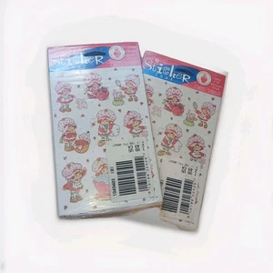 12 adesivi sigillati vintage fragola shortcake Forget Me Not Scratch N' Sniff - Foto 1 di 12