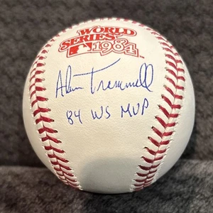 Alan Trammell Signed Official 1984 World Series Baseball Tigers JSA COA - Picture 1 of 1