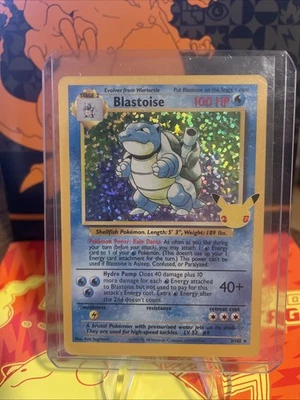 Blastoise 2/102 Holo Celebrations Classic Collection Pokemon NM - Image 1 of 2