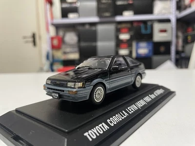 EBBRO 1: 43 Toyota TOYOTA COROLLA LEVIN AE86 1983 car model black  - Image 1 of 4