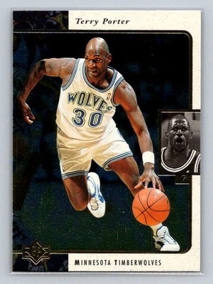1995-96 SP #81 Terry Porter Minnesota Timberwolves Basketball Card - Image 1 of 2